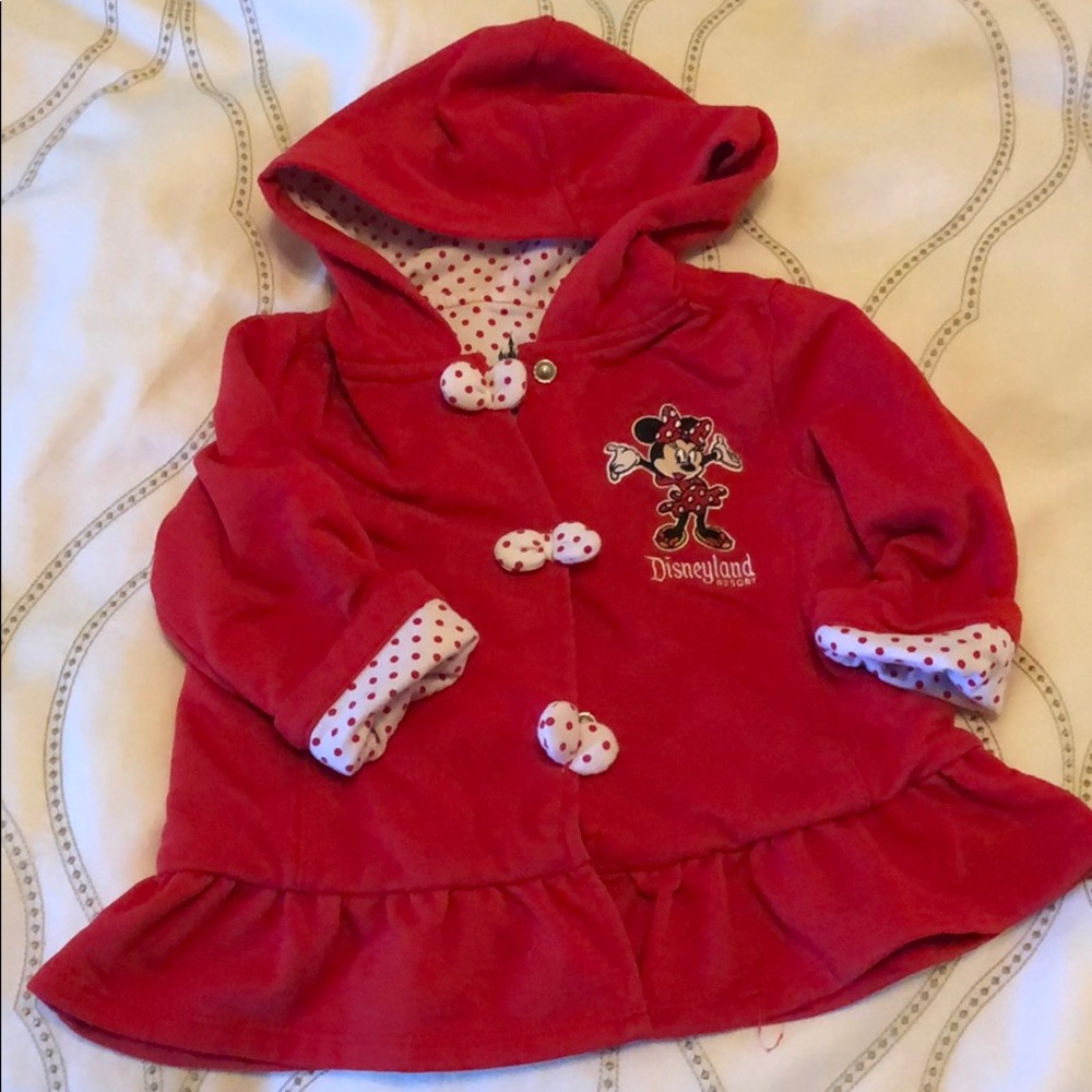 Red Disneyland Minnie jacket
